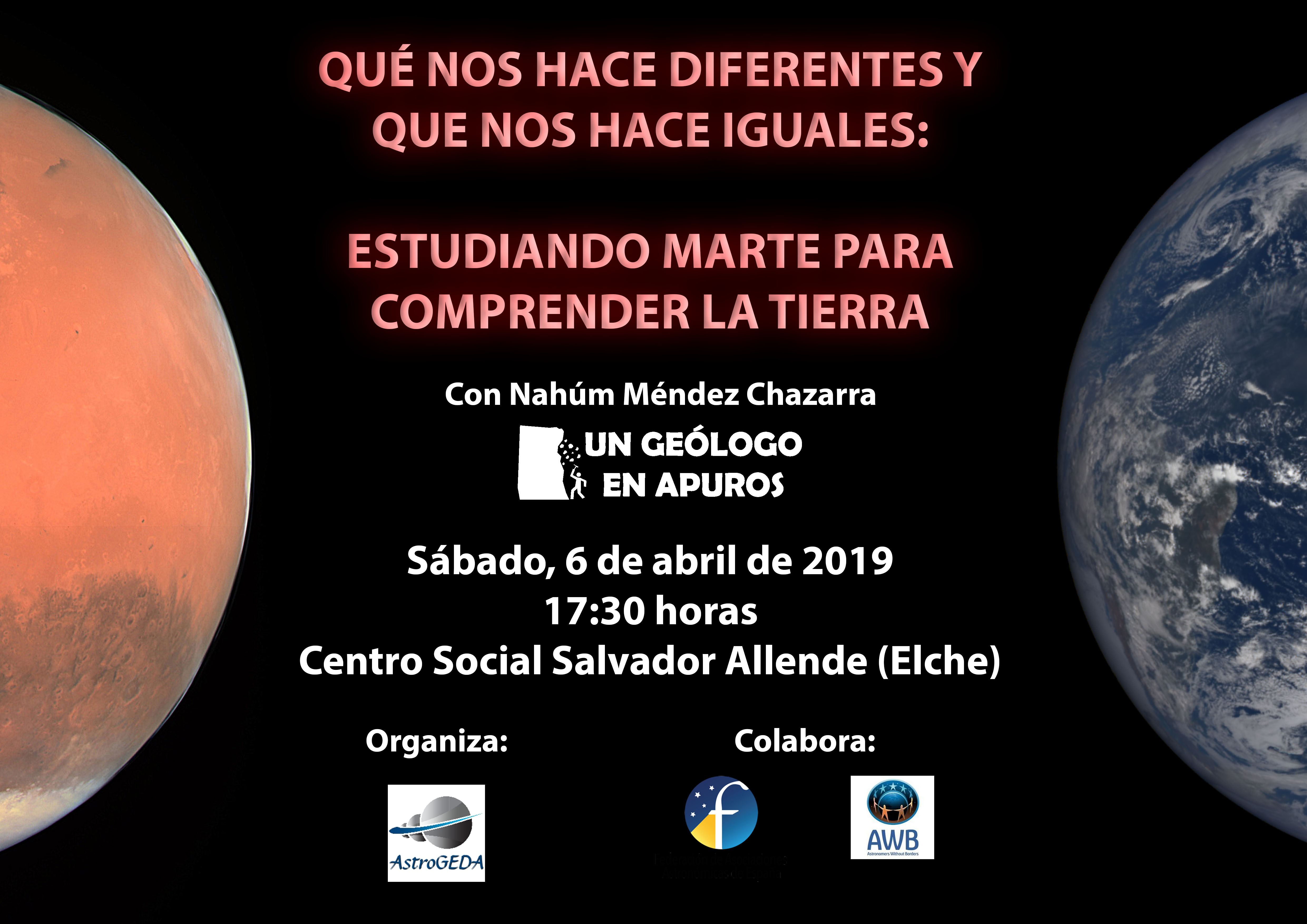 Conferencia Marte Vs La Tierra Astrogeda